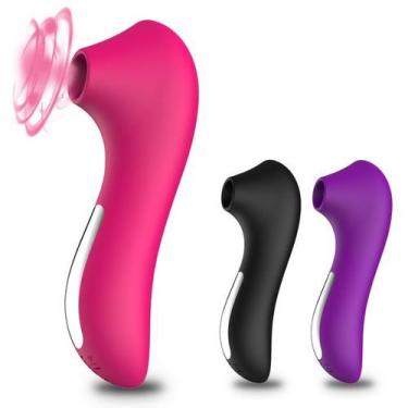 Imagem de Vibrador Sugador de Clítoris Recarregável Potente Língua Sexo Oral 7 V