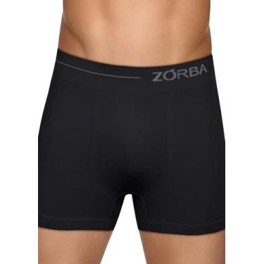 Imagem de Cueca Boxer Zorba 0839 Masculina Sem Costura Microfibra T. P/GG, GG, 1