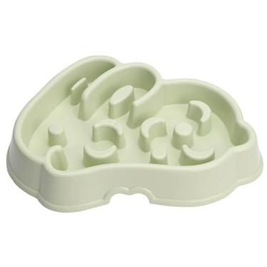 Imagem de Comedouro Educativo Lento Interativo Para Cachorro Cães Comilão Pet Verde Light