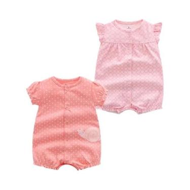 Imagem de Macacão De Bebê Recém-nascido Verão Estampa De Desenho Animado Macacõe