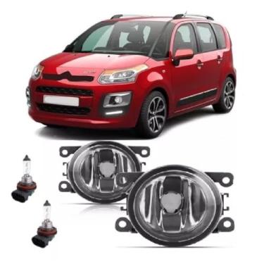 Imagem de Par Farol De Milha C3 Picasso 2013 2014 2015 + Lâmpada