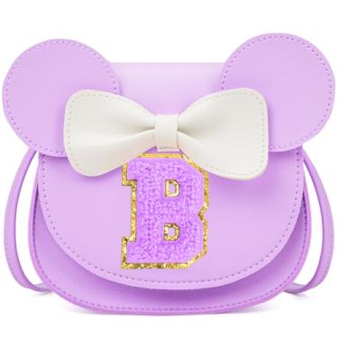 Imagem de OYLOLA Presentes de aniversário para meninas de 3, 4, 5, 6, 7 e 8 anos, bolsa infantil para meninas pequenas, presente para meninas, Roxo-roxo, B