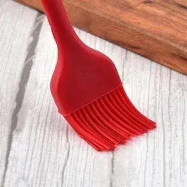 Imagem de Pincel Culinário Cozinha de Silicone - Kitchenware, Vermelho