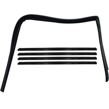 Imagem de Jogo De Canaletas Da Porta C/pestana Apollo 90 A 92 F103 - Uniflex