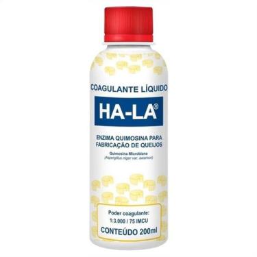 Imagem de Coalho Líquido Ha-la 200ml Coagulante Queijo - CRH Hansen