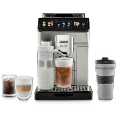 Imagem de Máquina de Café Expresso Totalmente Automática com Infusão a Frio, 110V 1250W,  De Longhi Eletta Explore.