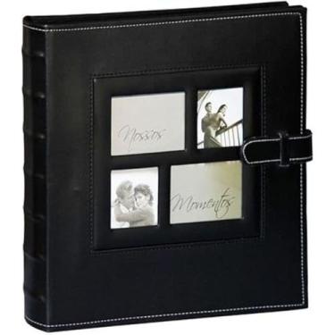 Imagem de Álbum De Fotos de material sintético Preto - 500 Fotos (10x15cm) - Yes