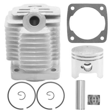 Imagem de Aynaxcol Kit de anel de pistão de cilindro grande de 44 mm, kit de pistão de cilindro, substituição para motor de 2 tempos 43cc 47cc 49cc Pocket Mini Dirt Bike ATV Quad Gas Scooter