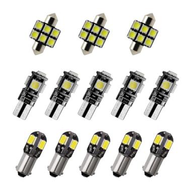 Imagem de 8X-SPEED Kit de lâmpadas interiores LED 5050 13 peças adequado para Lexus LS MK3 2001-2006, porta-luvas de leitura cúpula porta-malas espelho viseira de sol