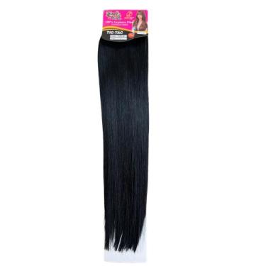 Imagem de Aplique Tic Tac Liso Organico Uso Diario 70cm 150g - Yan Hair, 1*