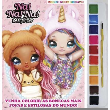 Imagem de Na! Na! Na! Surprise Livro Para Pintar Com Aquarela