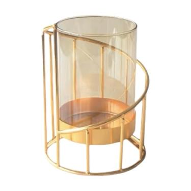 Imagem de Wswqop Organizador de vasos de flores Decoração de flores de decoração de presente floral plantador de arranjo para entrada de quarto de casamento estante de, Altura 14.5 Cm