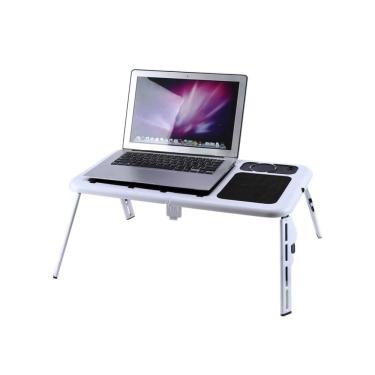 Imagem de Mesa Para Notebook Dobravel Portatil Articulada Com Cooler