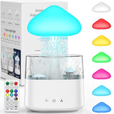 Imagem de Umidificador sminiker Rain Cloud 450mL com controle remoto