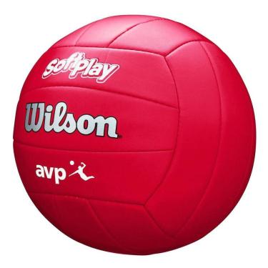 Imagem de Bola De Vôlei De Praia Avp Soft Play Wilson Cor Vermelho