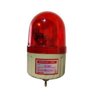 Imagem de Giroflex Sinalizador De Emergência Vermelho Com Sirene 110v - MTA CEU