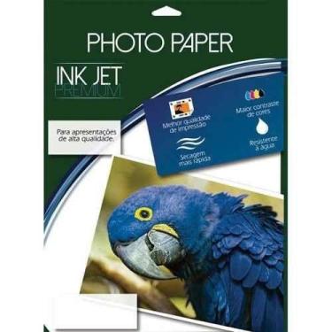 Imagem de Papel Fotográfico Glossy Adesivado 180g 210x297 50 Folhas - Mares