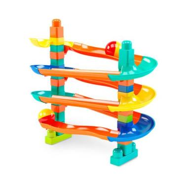 Imagem de Brinquedo Blocos Escorregador De Bolinhas Blocolândia Dismat