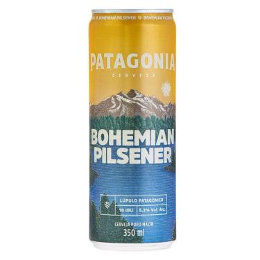Imagem de Cerveja Bohemian Pilsener Puro Malte Patagonia Lata 350ml