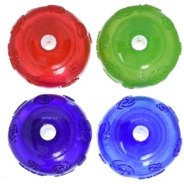 Imagem de Brinquedo para cães KONG Squeezz Ball, tamanho médio, cores variadas, 