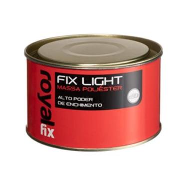 Imagem de Massa Poliéster Correção Baixa Porosidade Fix Light 750g ou 900g - ROY