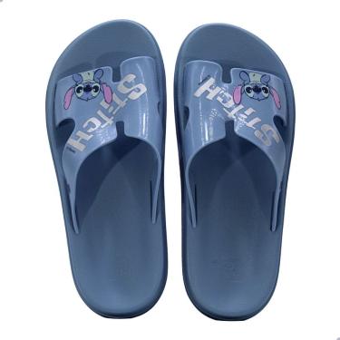 Imagem de Tamanco Zaxy Disney Daily Azul Cerâmica Stitch