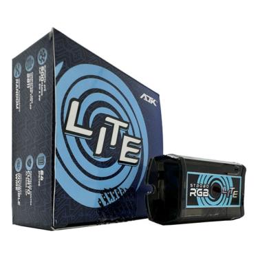 Imagem de Kit Strobo Lite Ajk Digital 2 Faróis Rgb Central Light Led 3w Automotivo Novo