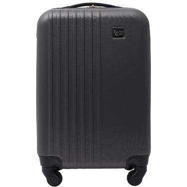 Imagem de Travelers Club Mala Cosmo Hardside Spinner, Cinza carvão, Carry-On 20-Inch, Mala giratória Cosmo Hardside