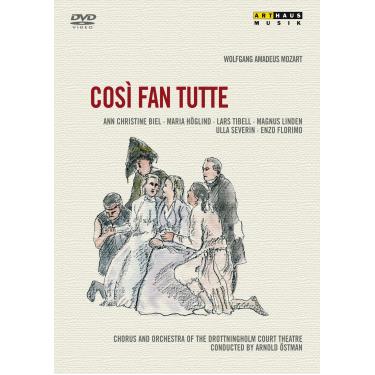 Imagem de Mozart - Cosi fan Tutte / Biel, Hoglind, Tibell, Florimo, Linden, Severin, Ostman, Drottningholm Opera