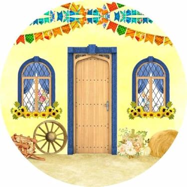 Imagem de Painel Redondo Veste Facil 1,50m Festa Junina (FJN110)