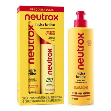 Imagem de Kit Neutrox Hidra Brilho Promopack Creme de Pentear