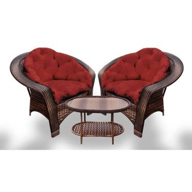 Imagem de Conjunto De Poltronas 19 2 Poltronas + 1 Mesa Centro