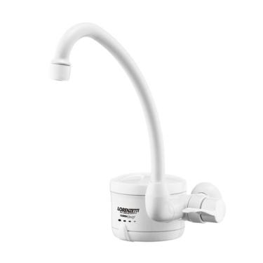 Imagem de Torneira Elétrica Loren Easy Branca Lorenzetti De Parede 5500w - 220v