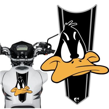 Imagem de Adesivo Faixa Gravata Sem Resina Moto Patolino Preto Cor Preto