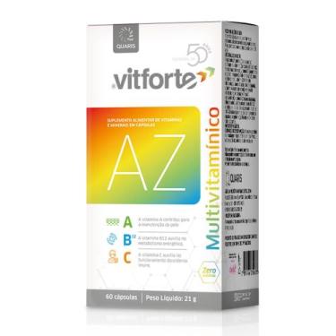Imagem de Vitforte Multivitamínico A-Z 60 cps - Quaris