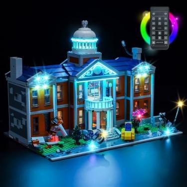 Imagem de Hilighting Kit De Iluminação Led Atualizado Compatível Com Lego X-Men: The X-Mansion Building Set, Versão Rc 76294, Ideia Presente Natal (Modelo Não Incluso)