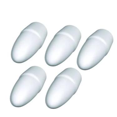 Imagem de 5 Borrachas Ponteira Para Lápis Branca