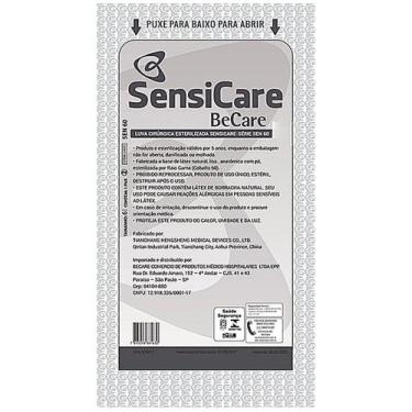 Imagem de Luva Cirúrgica Sensicare 7.5 Estéril em Látex com Pó -01 par - BE CARE