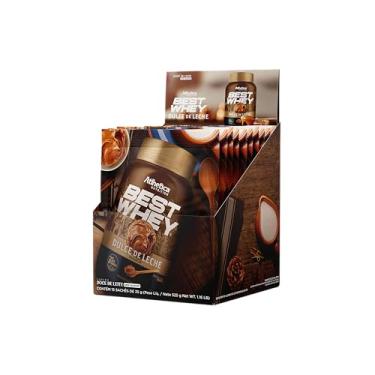 Imagem de Best Whey Sachê (Display com 15 sachês - 35g), Doce de Leite.