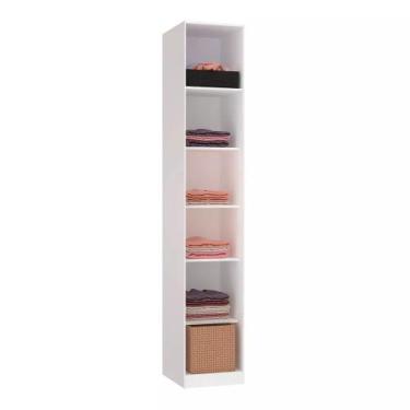 Imagem de Closet Modulado 40,3cm (Altura: 236cm) Sem Porta Prestige Luciane, Bra