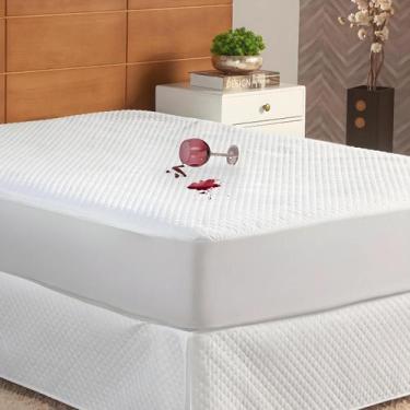 Imagem de Protetor de Colchão Matelado Impermeável Casal Queen - MR Enxovais, Br