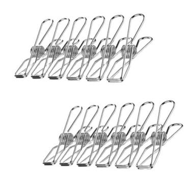 Imagem de Prendedor de roupas em inox c/ 12 pcs - LOJASARAH
