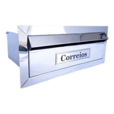Imagem de Caixa De Correio Para Muro De Inox - CASINOX, Prateado
