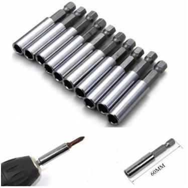 Imagem de Alongador Extensor Porta Bit Magnético 60mm 10 Peças - Lotus