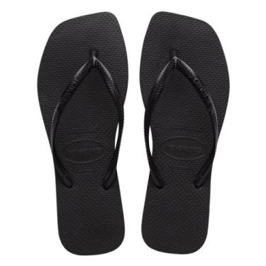 Imagem de Chinelo Havaianas Slim square Quadrado Feminino Masculino Original, Pr