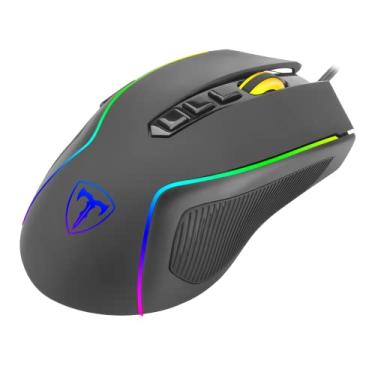 Imagem de Mouse Gamer T-Dagger Darkangel RGB V2 Preto 4000 DPI T-TGM209 V2