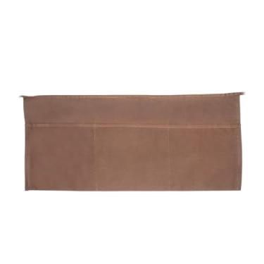 Imagem de Avental de comprimento total profissional aprovado pelo chef com três bolsos frontais | Alça ajustável e resistente à água para funcionários de cozinha de chef | 30,5 cm L x 61 cm P, unissex, marrom