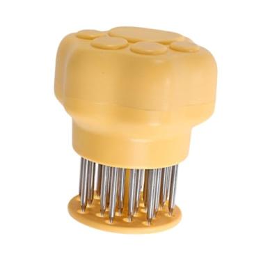 Imagem de IEUDNS Amaciador de carne, utensílio de cozinha, martelo de carne com retorno automático para serviço pesado, ferramenta para peixe, peru, aves, churrasco