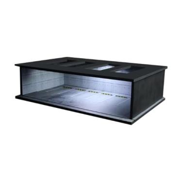 Imagem de Generic 1/64 Diorama Carro Exibição Caixa Diecast Carro Garagem Contêiner Organizador Proteção Cenário Liga Carros Modelo Brinquedo Expositor Suporte