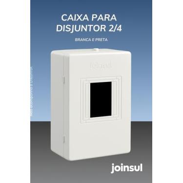 Imagem de Caixa Sobrepor Joinsul Branco Para 4 Disjuntores